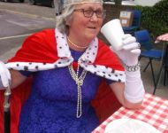 Jubliee Party in the Car Park with Neighbours from Union Street 4 June 2022
