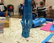 Lantern making Messy Church  12th November  2017