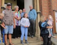 Round Britain Cycle Race outside Grove Street 8th September 2018