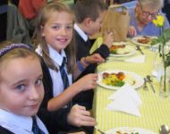 Bracken Lane School join The Grove Thursday Lunches 9th November 2017