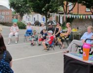 Messy Church Party in the Car Park 13th June 2021