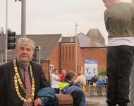 Round Britain Cycle Race outside Grove Street 8th September 2018