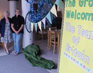 Preparation for the Tour of Britain Bike Race Display 1st September 2017