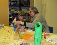 Lantern making Messy Church  12th November  2017