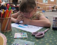 Messy Church Party in the Car Park 13th June 2021