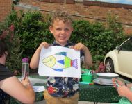 Messy Church Party in the Car Park 13th June 2021