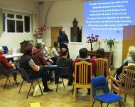 Lantern making Messy Church  12th November  2017