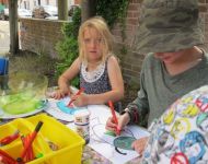 Messy Church Party in the Car Park 13th June 2021