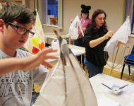 Lantern making Messy Church  12th November  2017