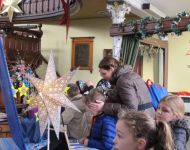 Thrumpton Lane School visit the Flower Festival 1st December 2017